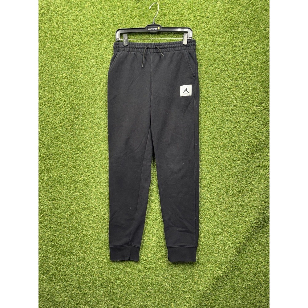 Vintage Jordan Sweatpants Youth XL Black Joggers Logo Sportswear Casual Lounge